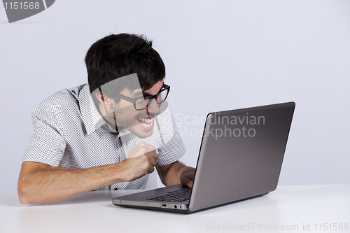 Image of Hacker stealing information