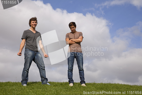 Image of Teenager in the park