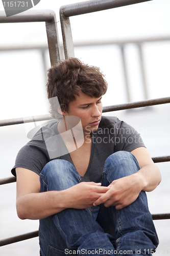 Image of Sad Teenager 