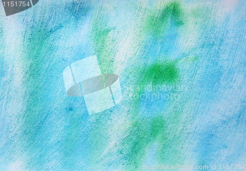 Image of Abstract watercolor background on paper texture 