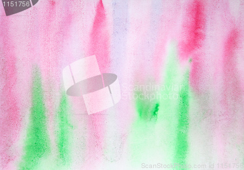 Image of Abstract watercolor background on paper texture 