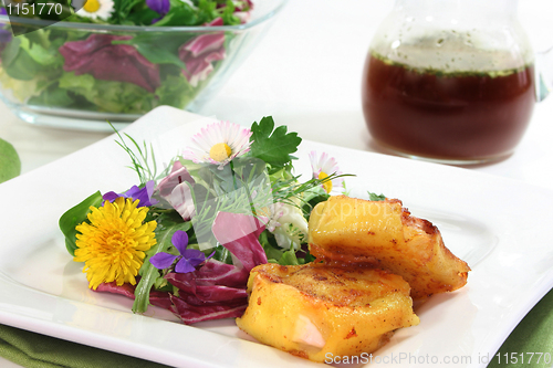 Image of Wild herb salad