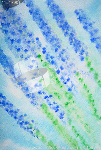 Image of   Abstract watercolor background on paper texture 