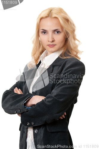 Image of Business blonde woman