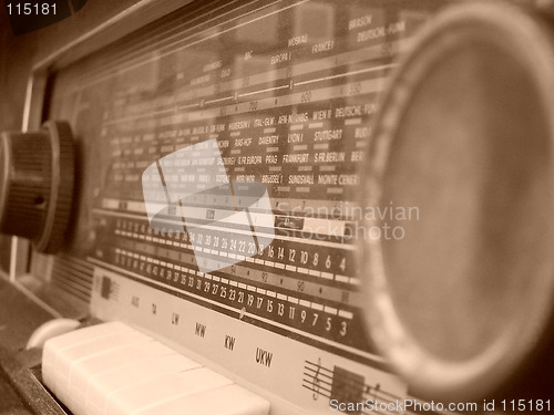 Image of radio