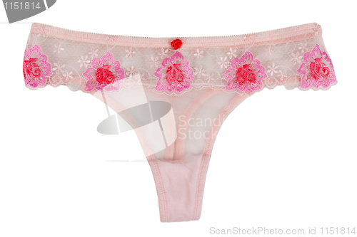 Image of sexy satin panties