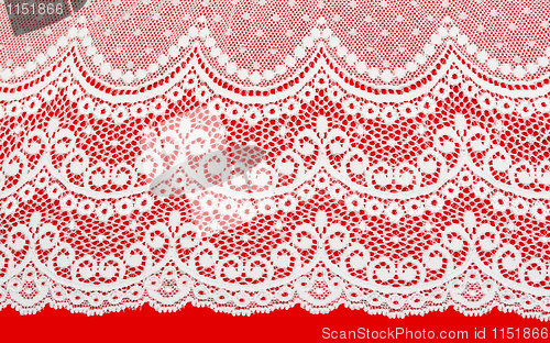 Image of White lace