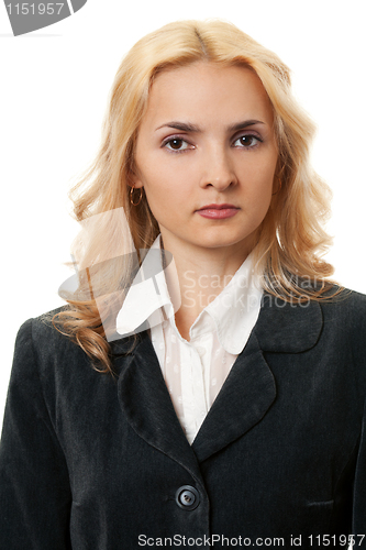 Image of Business blonde woman