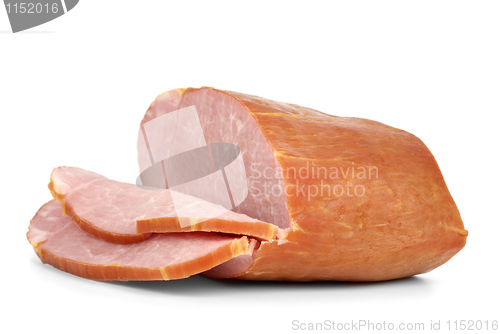 Image of Sliced piece of ham