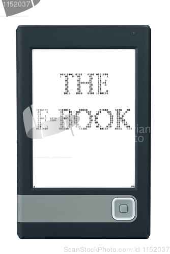 Image of E-book reader