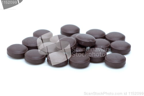 Image of Some brown tablets 