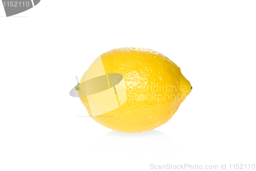 Image of Single ripe lemon