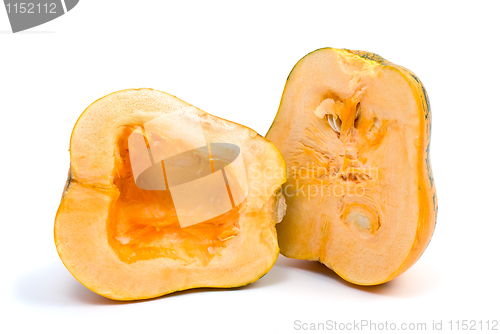 Image of Pumpkin cut on half