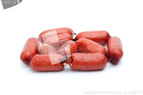 Image of Some bavarian sausages