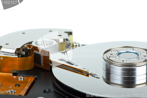 Image of Hdd drive from inside