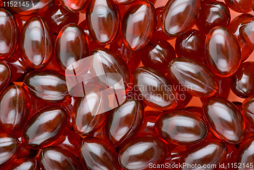 Image of Abstract background: Lecithins capsules