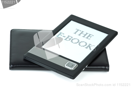 Image of E-book device and cover