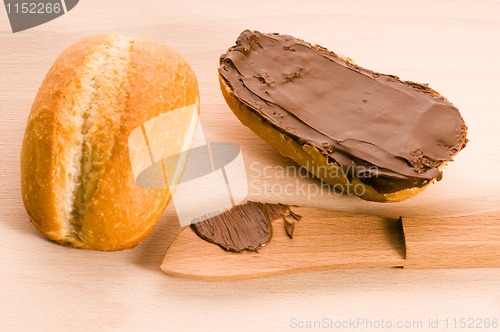 Image of Bread with chocolate