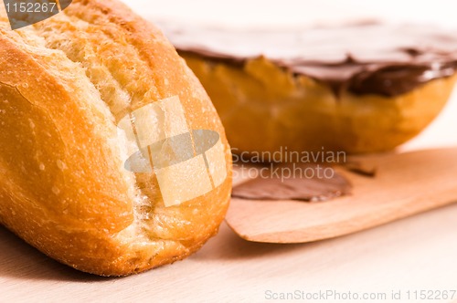 Image of Bread with chocolate