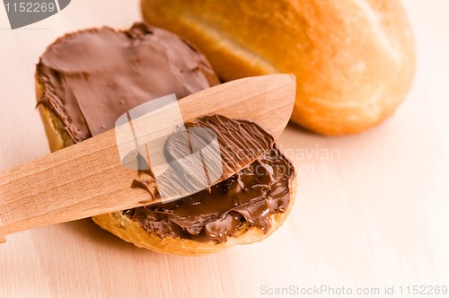 Image of Bread with chocolate