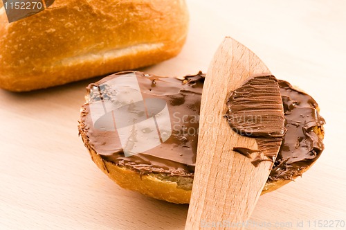 Image of Bread with chocolate