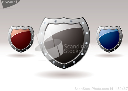 Image of Metal shield icon