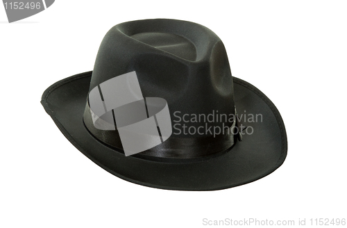 Image of Men's black felt hat