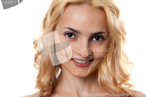Image of portrait of a beautiful blonde
