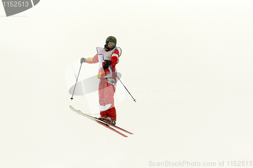 Image of skier flip in the air