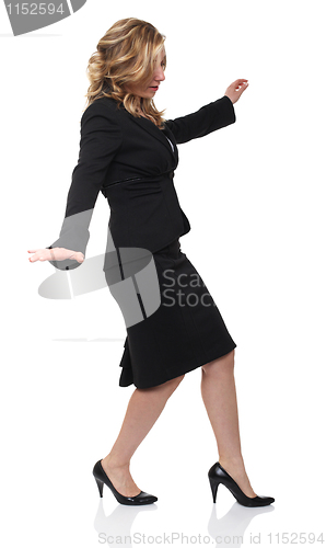 Image of woman walk