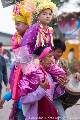 Image of Poy Sang Long Ceremony in Mae Hong Son, Thailand