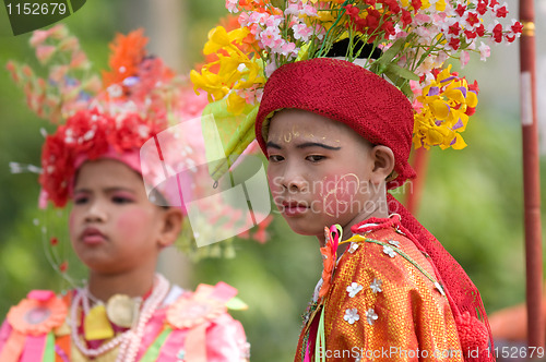 Image of Poy Sang Long Ceremony in Mae Hong Son, Thailand