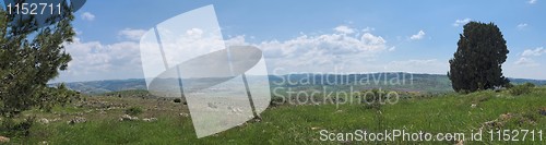 Image of Spring landscape panorama