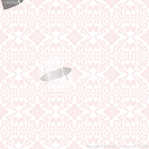 Image of Abstract background of seamless floral pattern 