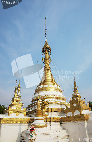 Image of Wat Jong Klang in Mae Hong Son at night