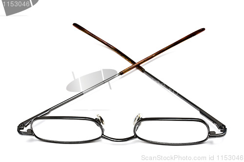 Image of Reading glasses isolated on white