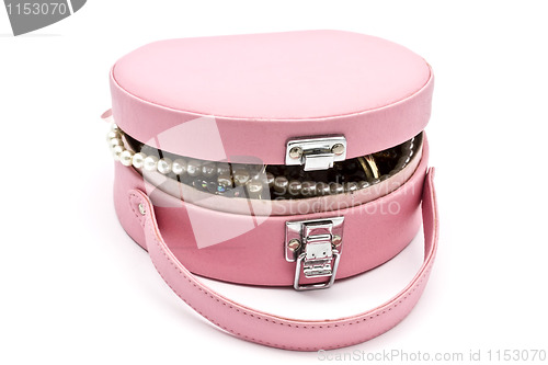 Image of Pink jewelry box