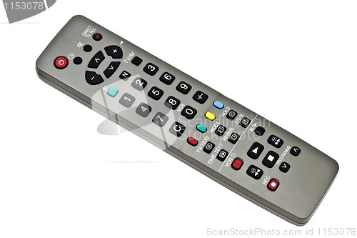 Image of TV remote control 