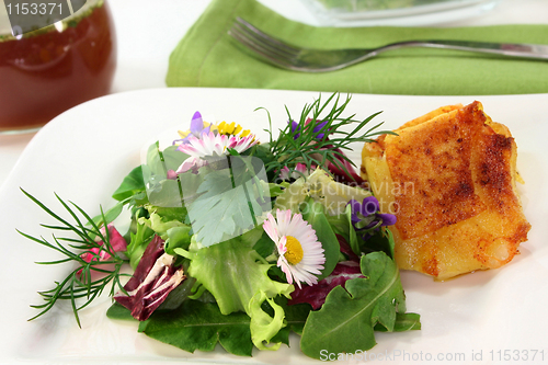 Image of Wild herb salad