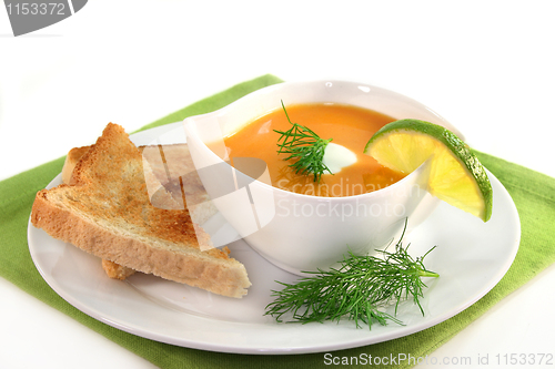 Image of Salmon cream soup