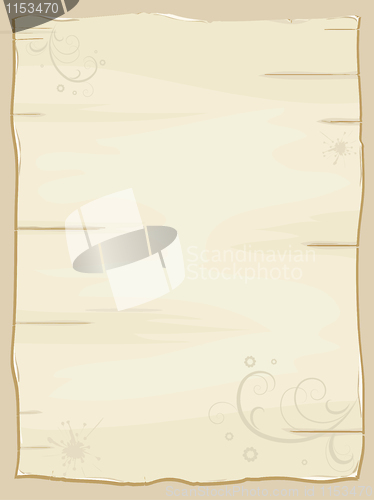 Image of old worn piece of paper