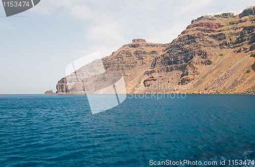 Image of Santorini volcano