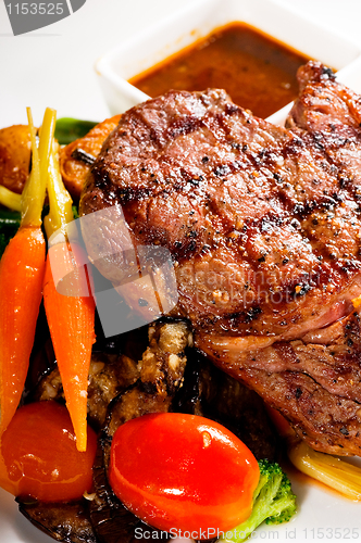 Image of grilled ribeye steak