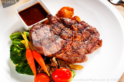 Image of grilled ribeye steak