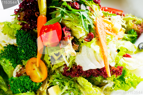 Image of fresh mixed salad