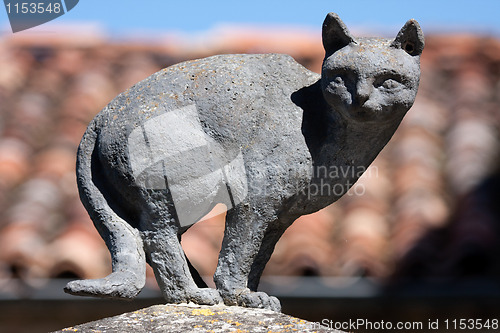 Image of Sculpture of a cat