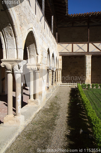 Image of Columns in the Abbey of Flaran