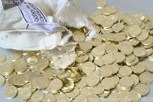 Image of russian metallic coins 