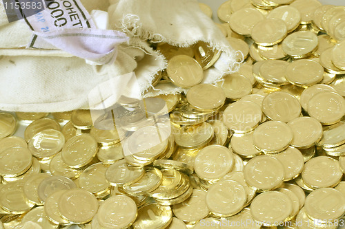 Image of russian metallic coins