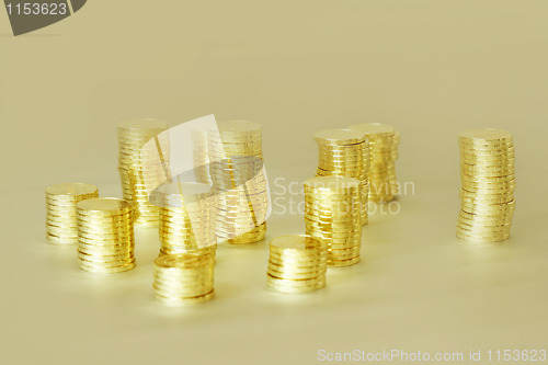 Image of russian metallic coins 